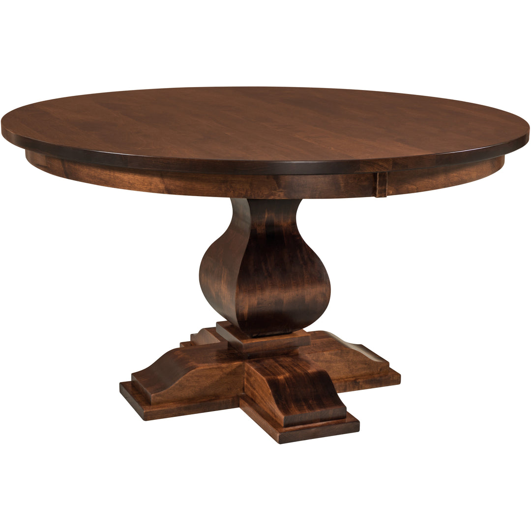 QW Amish Barrington Single Pedestal Table