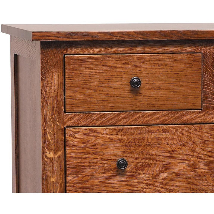 QW Amish Barrs Mills Mission Chest of Drawers