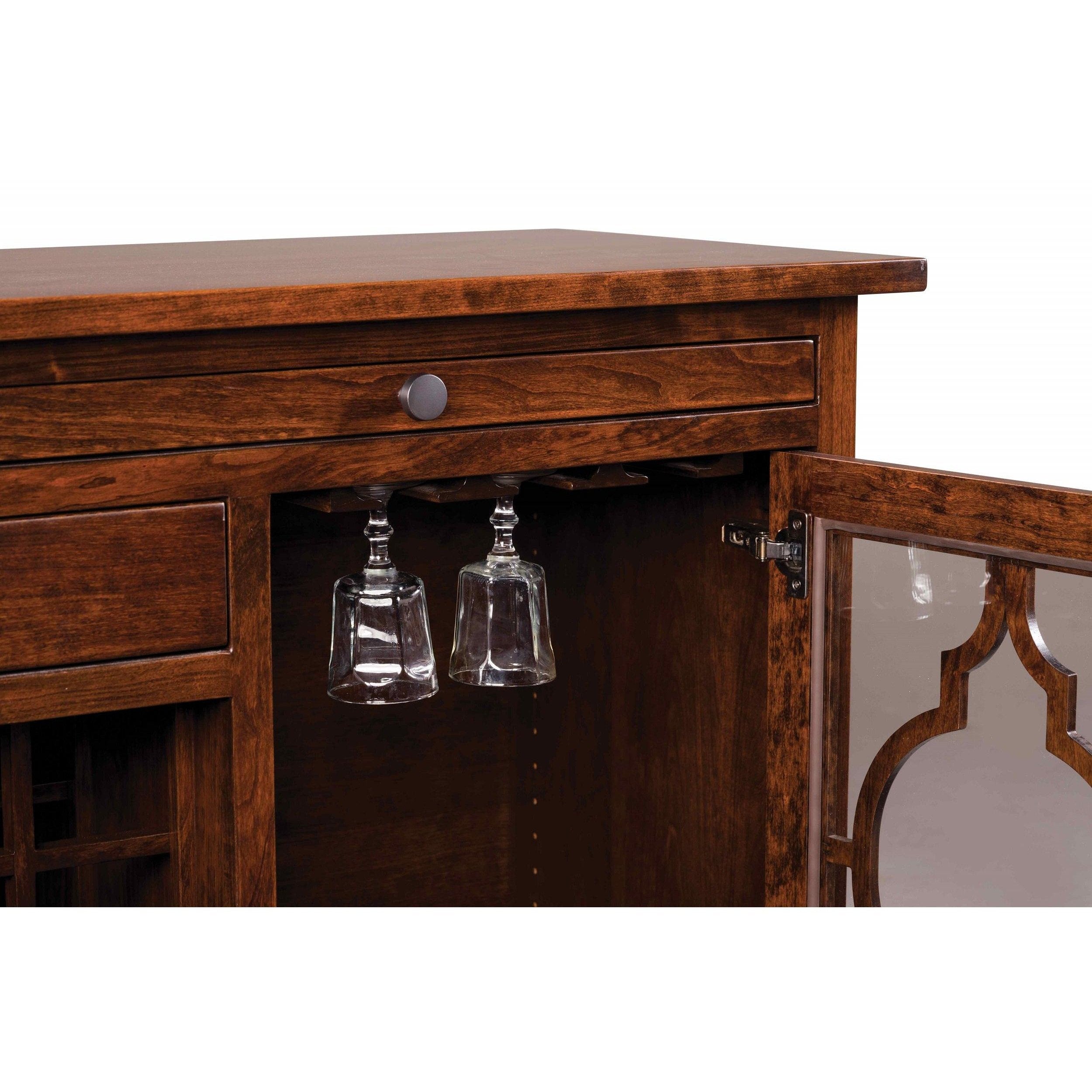 QW Amish Bellamy Wine Cabinet - Thumbnail 3
