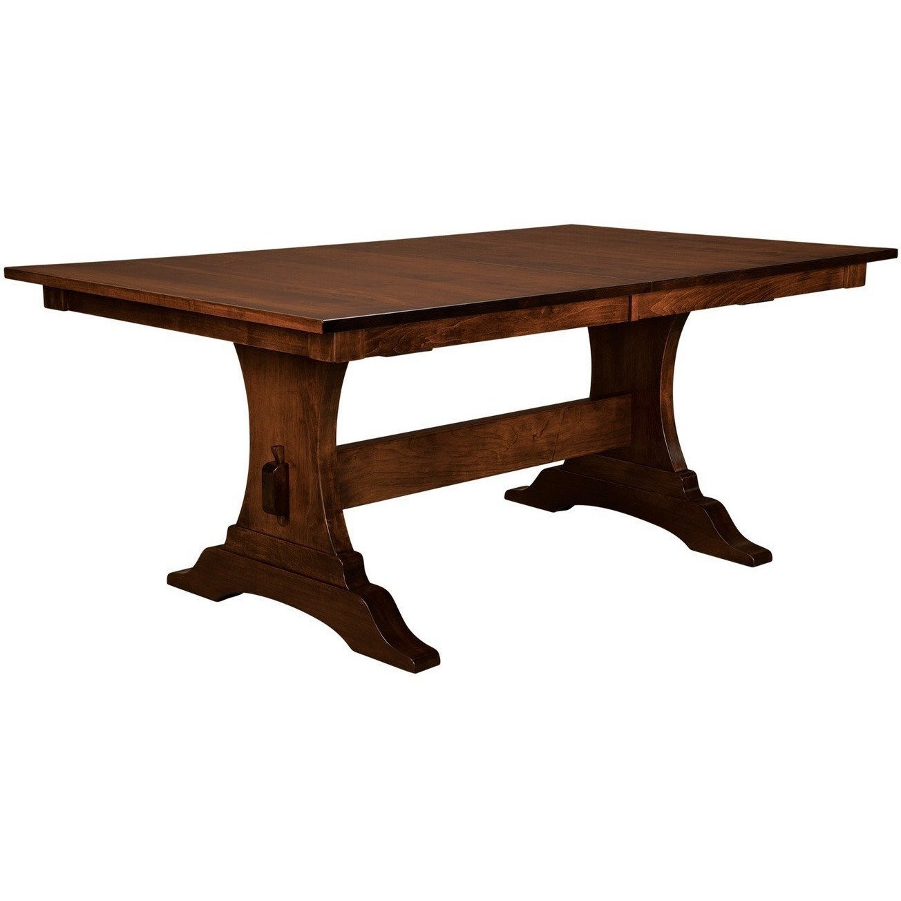 QW Amish Benjamin Trestle Table