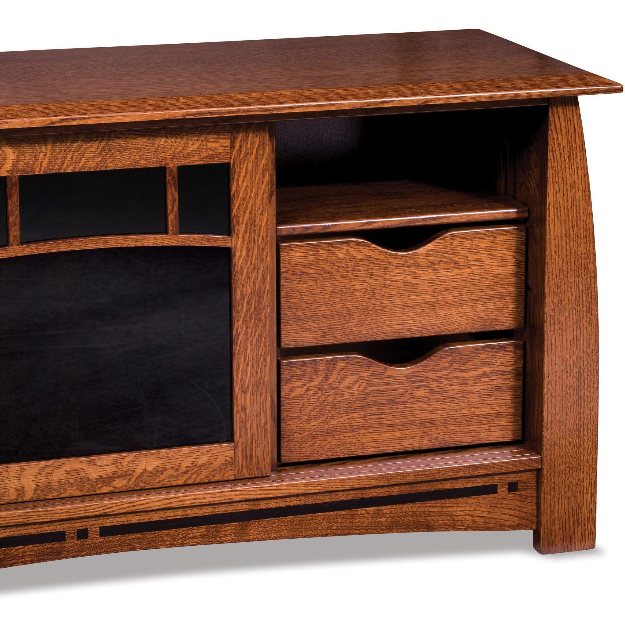 QW Amish Boulder Creek 63" Media Console - Thumbnail 5