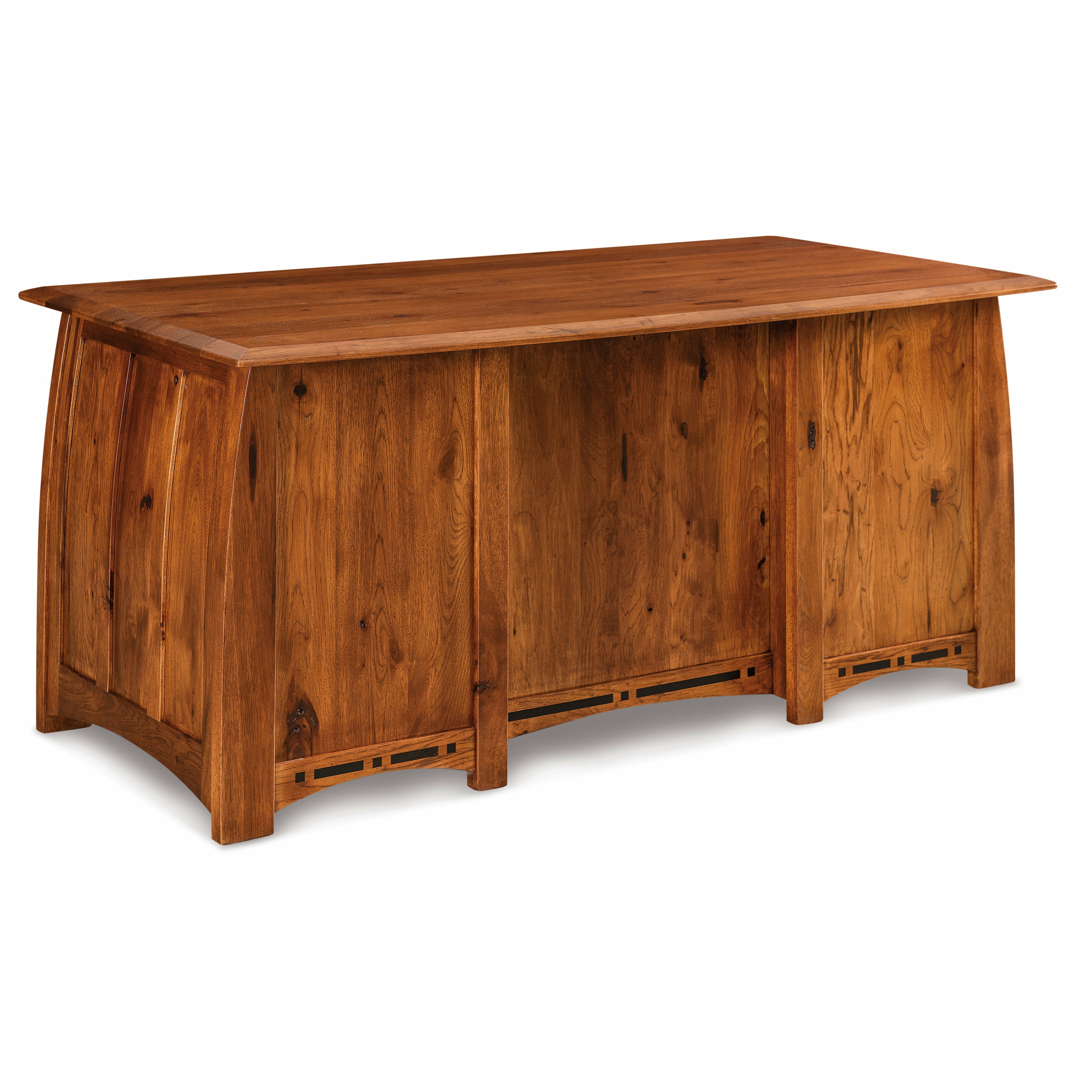 QW Amish Boulder Creek Executive Desk - Thumbnail 2