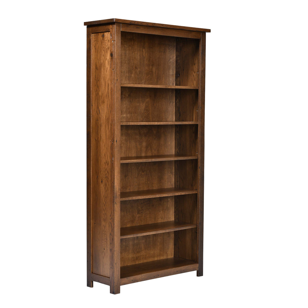 QW Amish Bozeman Reclaimed 36"W Bookcase (choose your height)