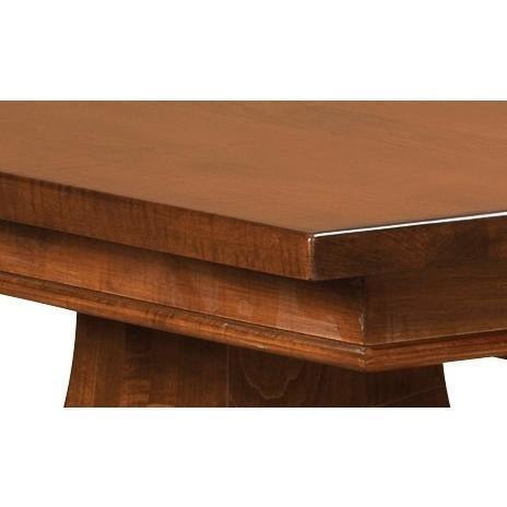 QW Amish Bradbury Double Pedestal Table - Thumbnail 5