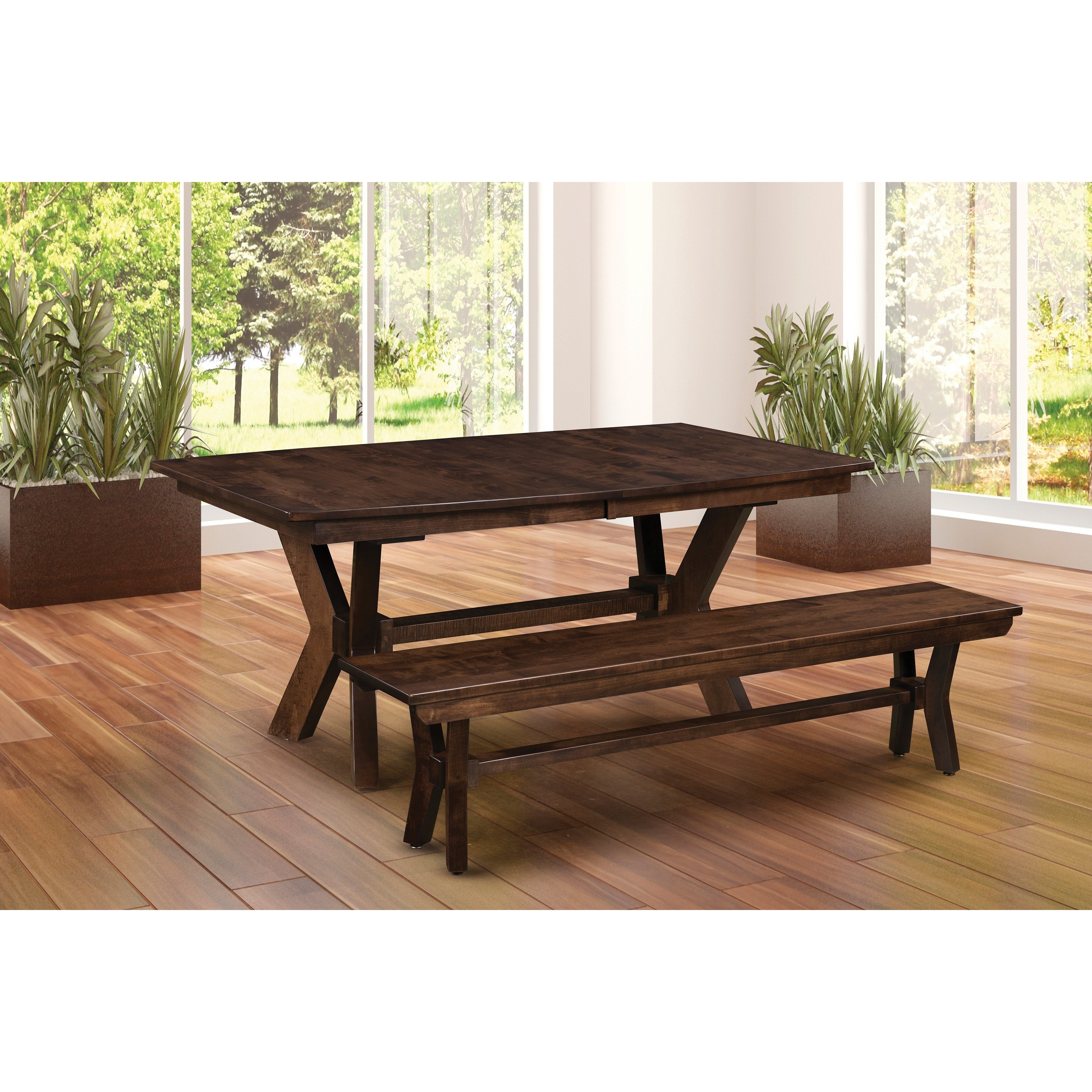 QW Amish Bradley Bench - Thumbnail 3