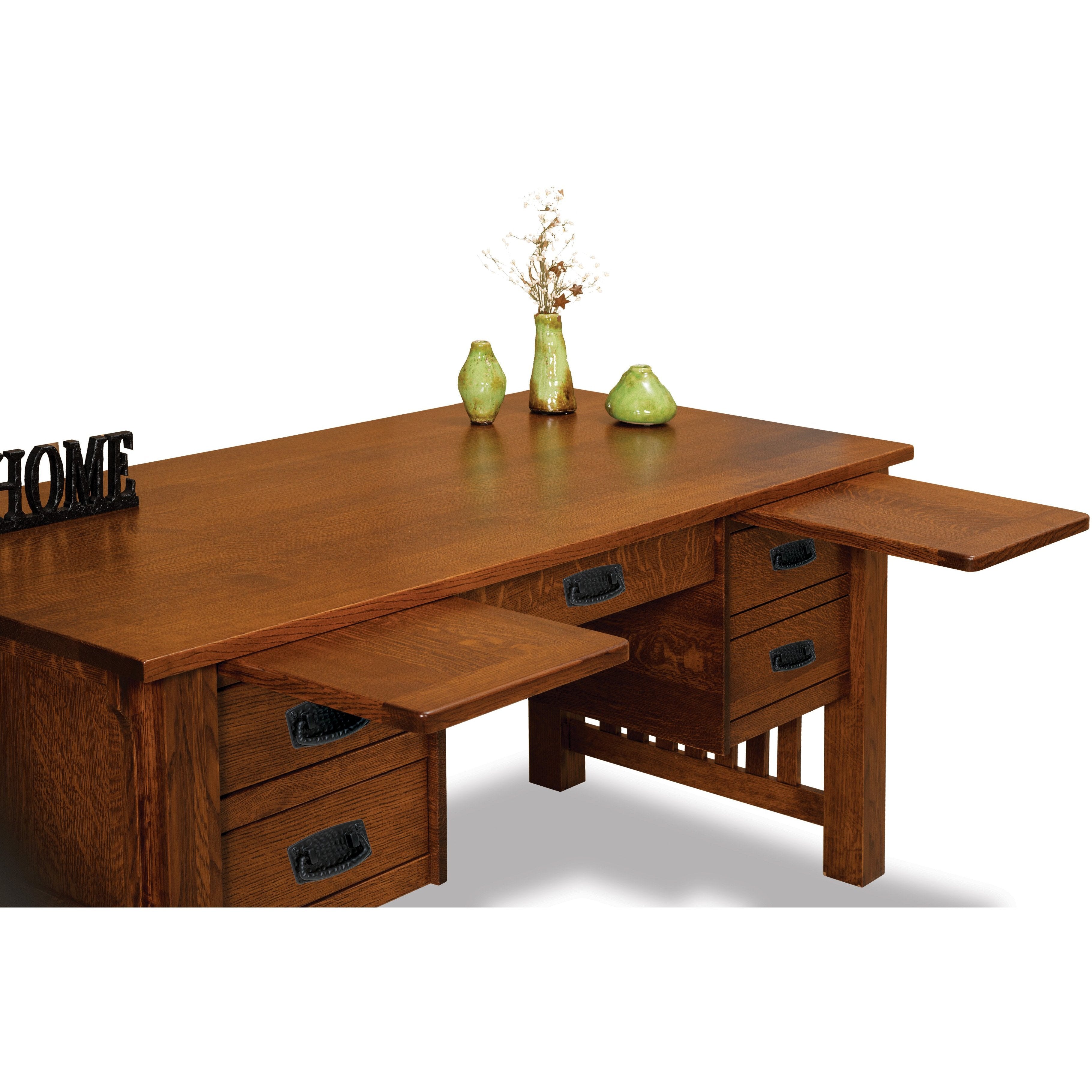 QW Amish Bridger Mission Desk - Thumbnail 2