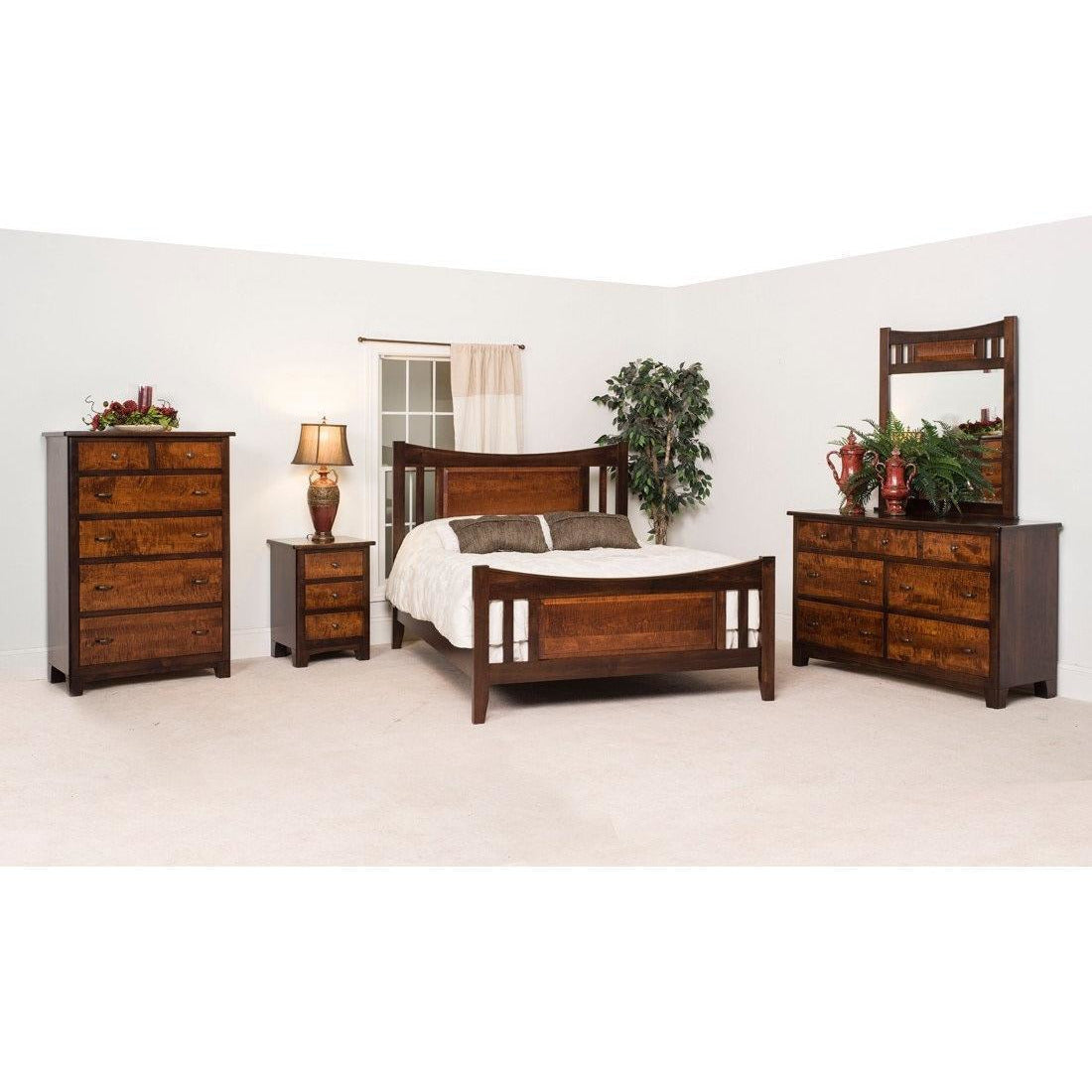QW Amish Brockton Dresser - Thumbnail 2