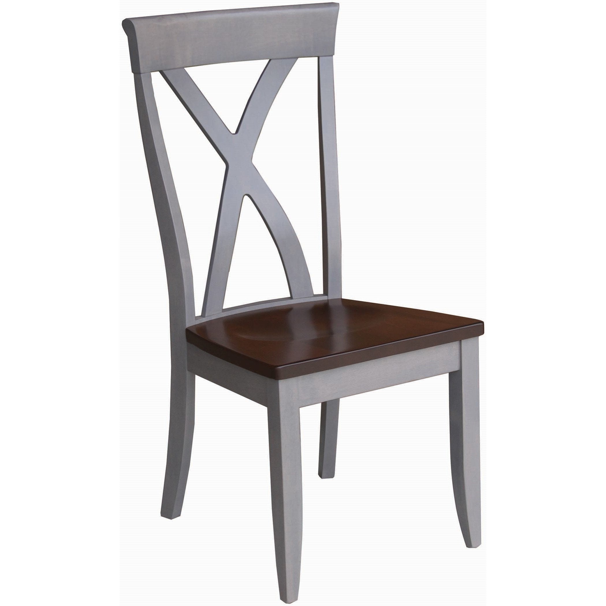 Eleanor x back discount wood dining chair