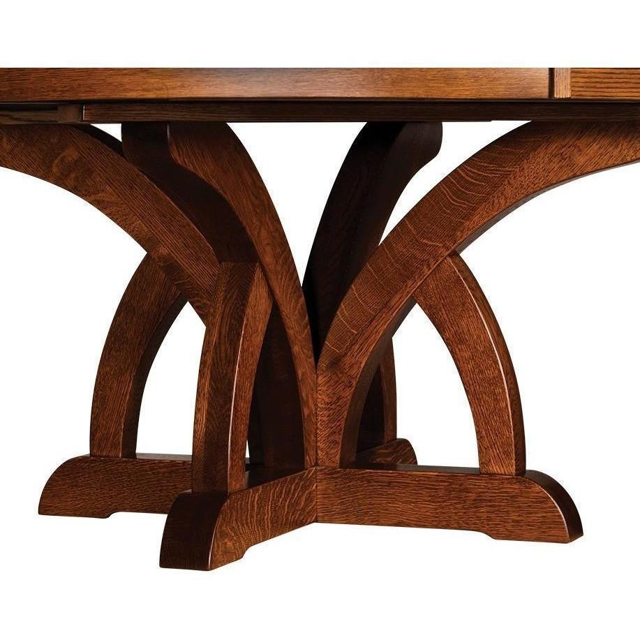 QW Amish Brooklyn Pedestal Table - Thumbnail 2