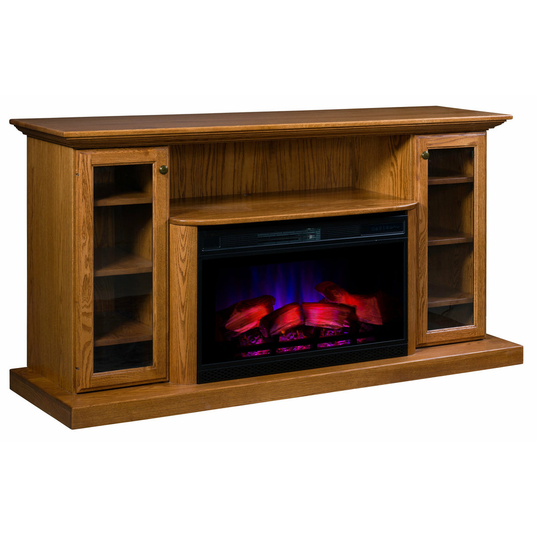 QW Amish Brookston 70" Fireplace