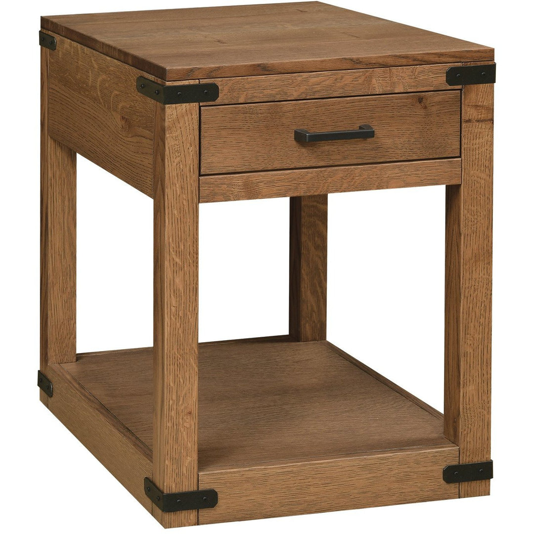 QW Amish Brush Creek Chair Side End Table