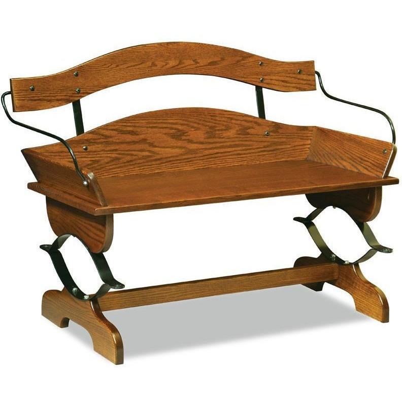 QW Amish Buckboard Bench