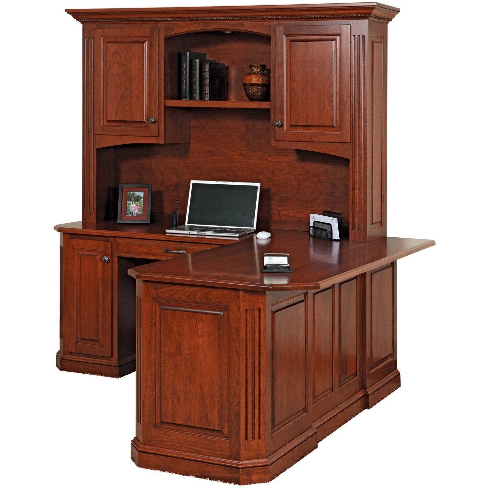 QW Amish Buckingham 68" Corner Desk - Thumbnail 2