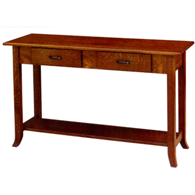 QW Amish Bunker Hill Sofa Table JPLW-BH222