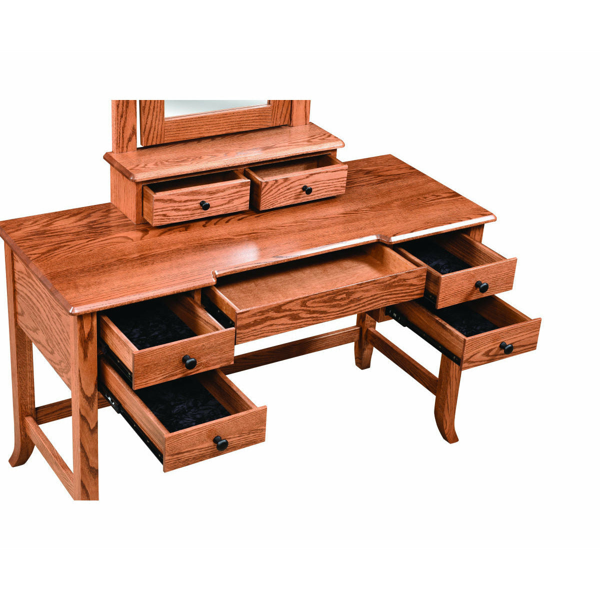 QW Amish Bunker Hill Vanity Table