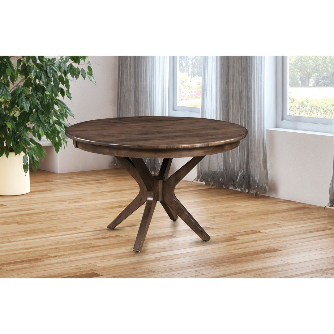 QW Amish Burdock Single Pedestal Table