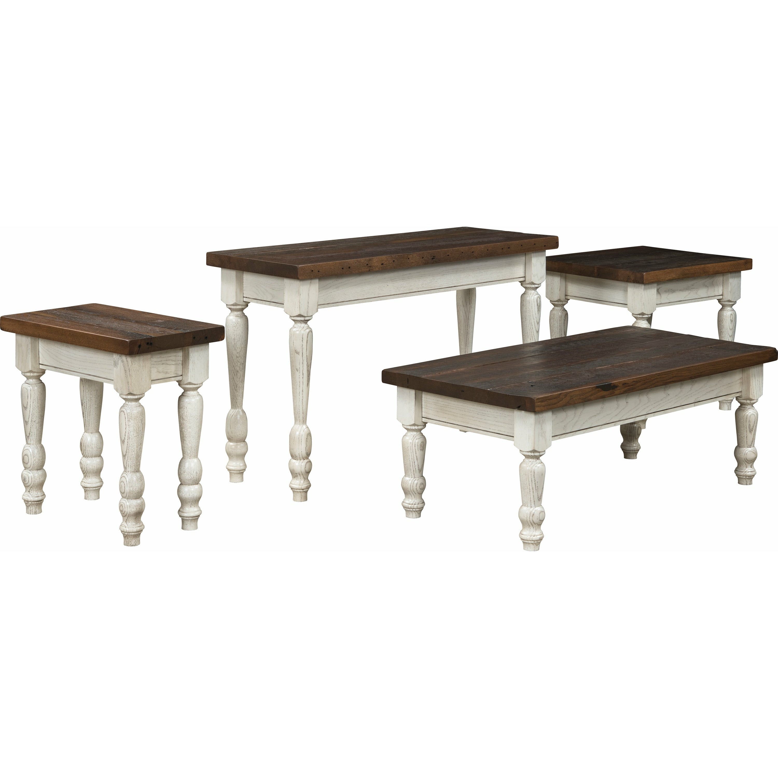 QW Amish Burlington Country Sofa Table - Thumbnail 3