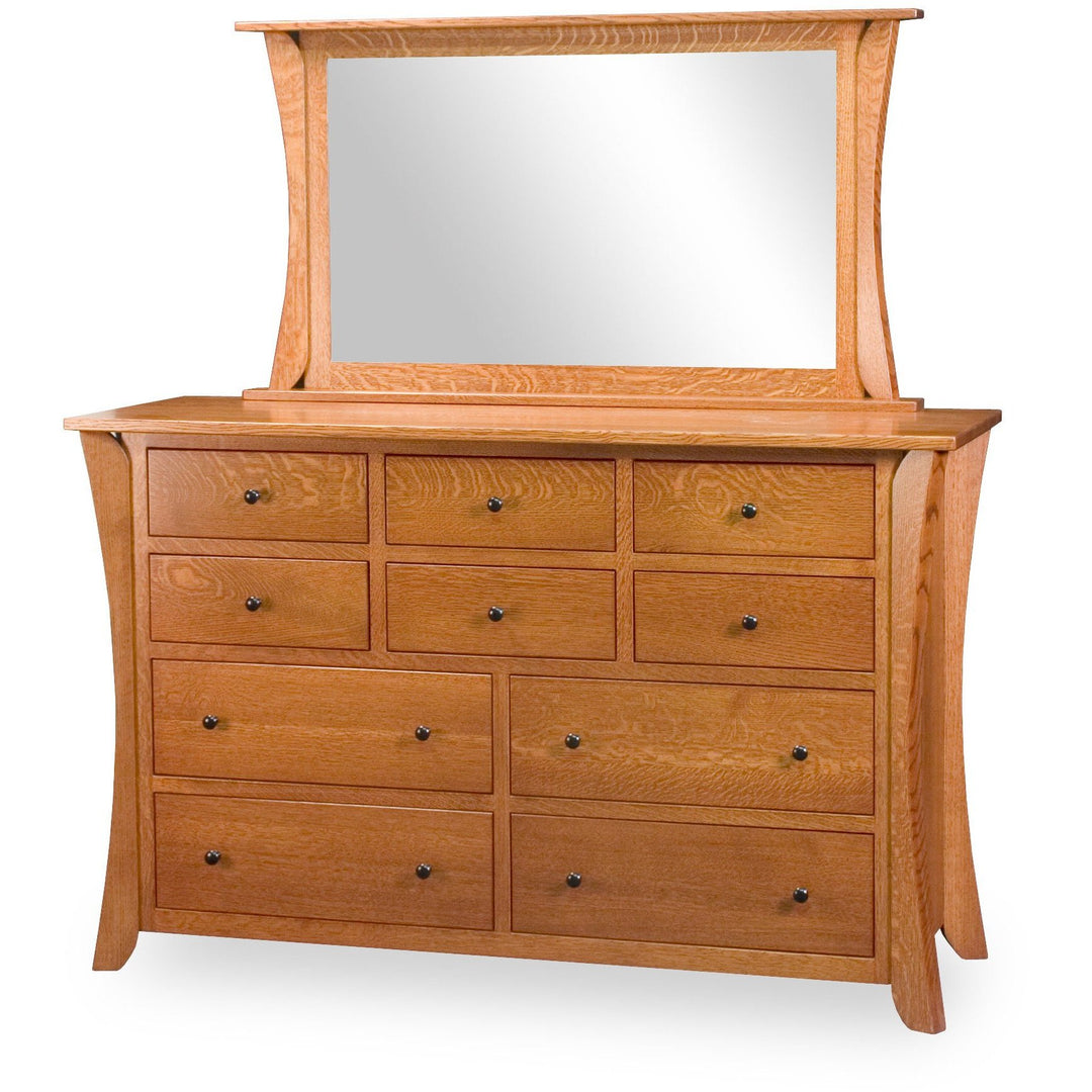 QW Amish Caledonia Dresser with Optional Mirror