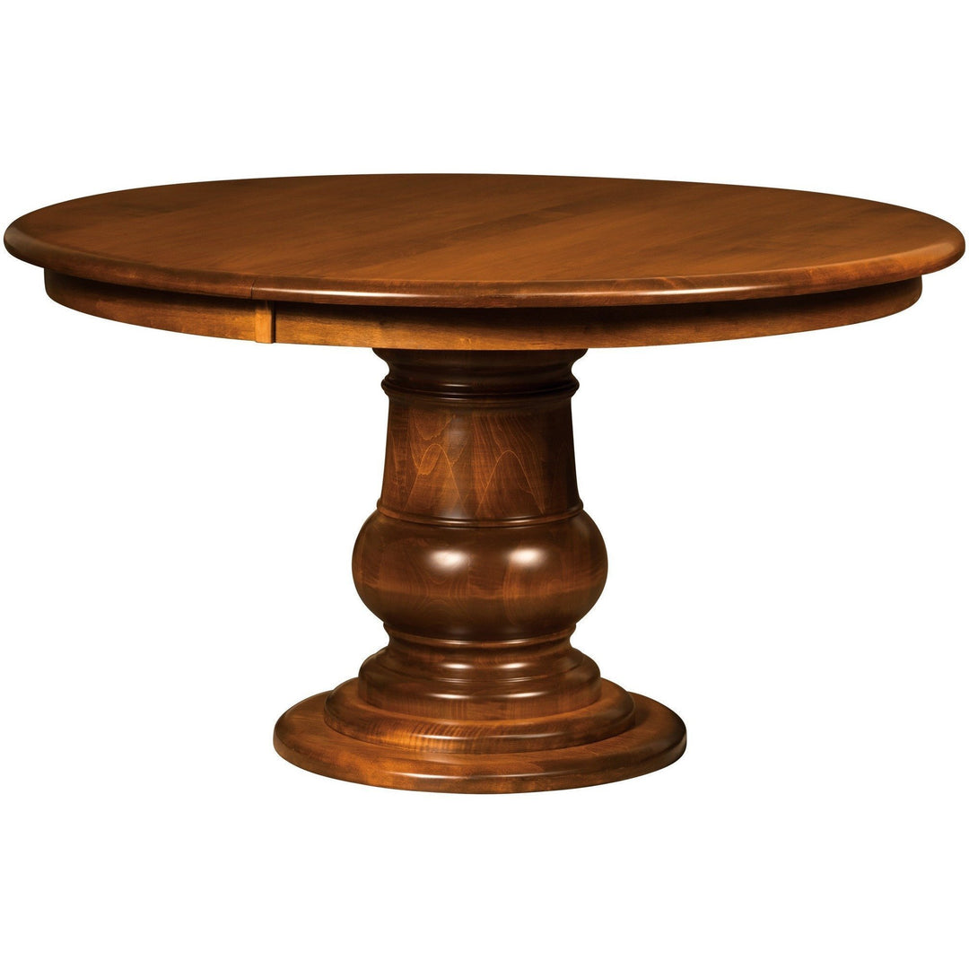 QW Amish Camrose Pedestal Table