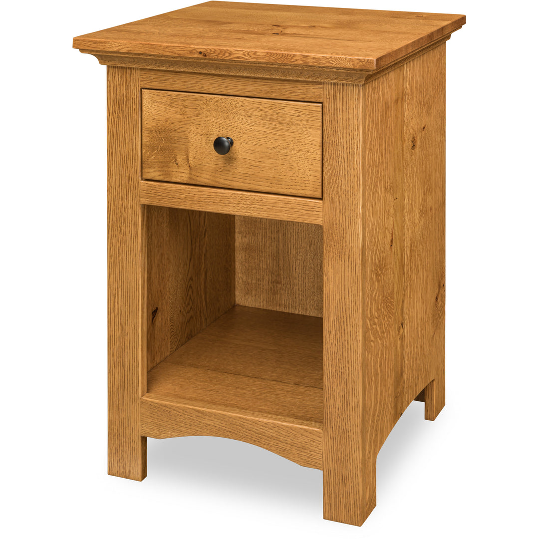 QW Amish Canton 1 Drawer Nightstand