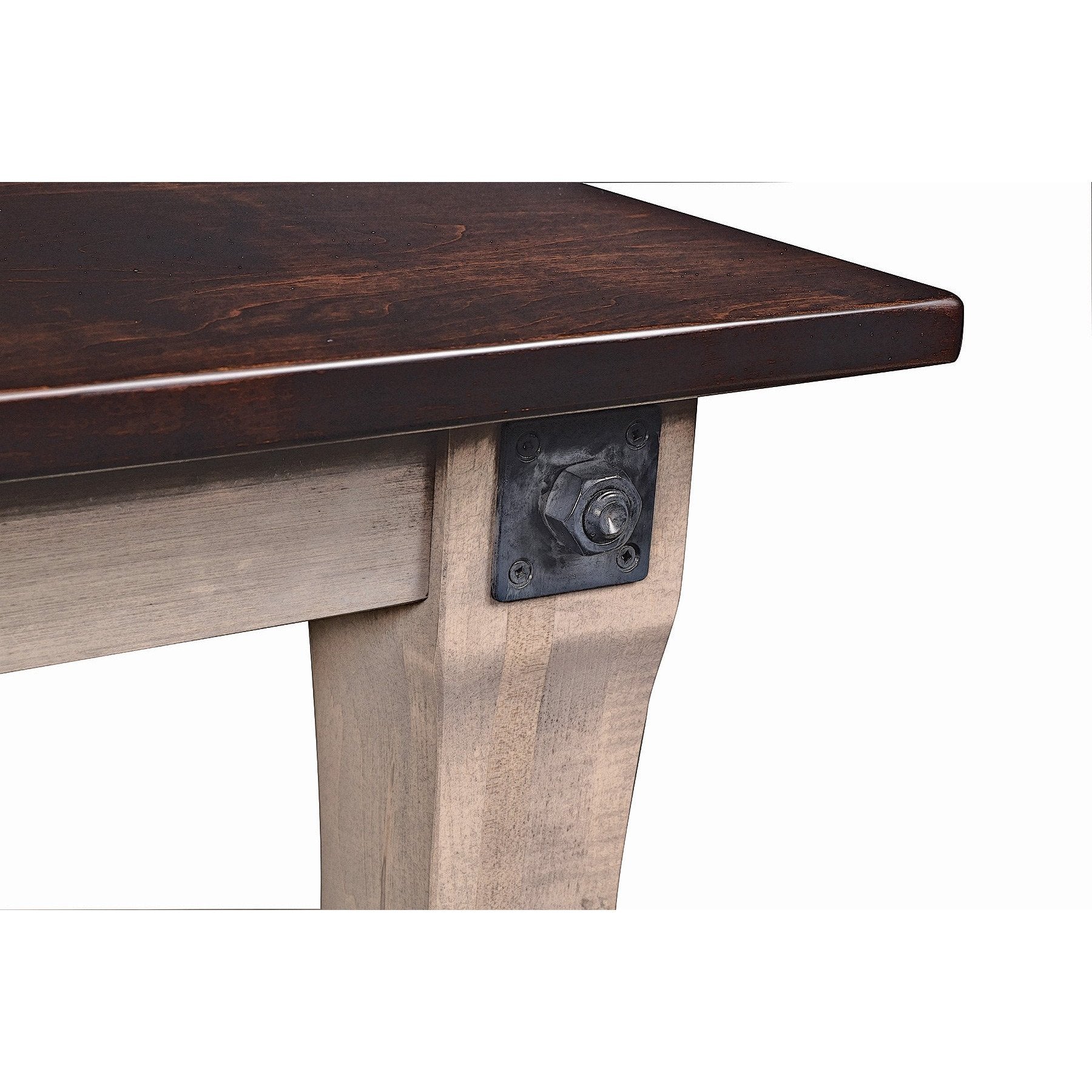 QW Amish Carla Elizabeth Leg Table - Thumbnail 2
