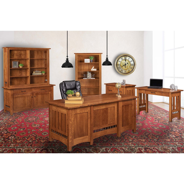 QW Amish Carmen 2 Drawer Lateral File