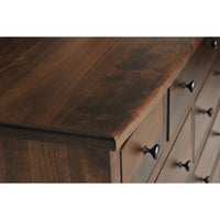 QW Amish Classic Shaker Man's Chest with One Shelf