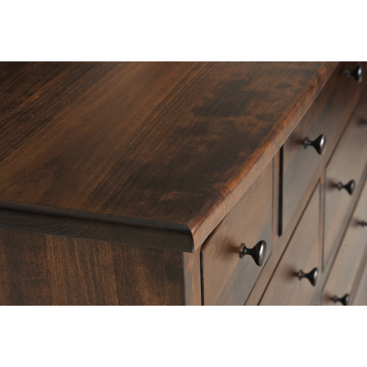 QW Amish Classic Shaker Seven Drawer Chest