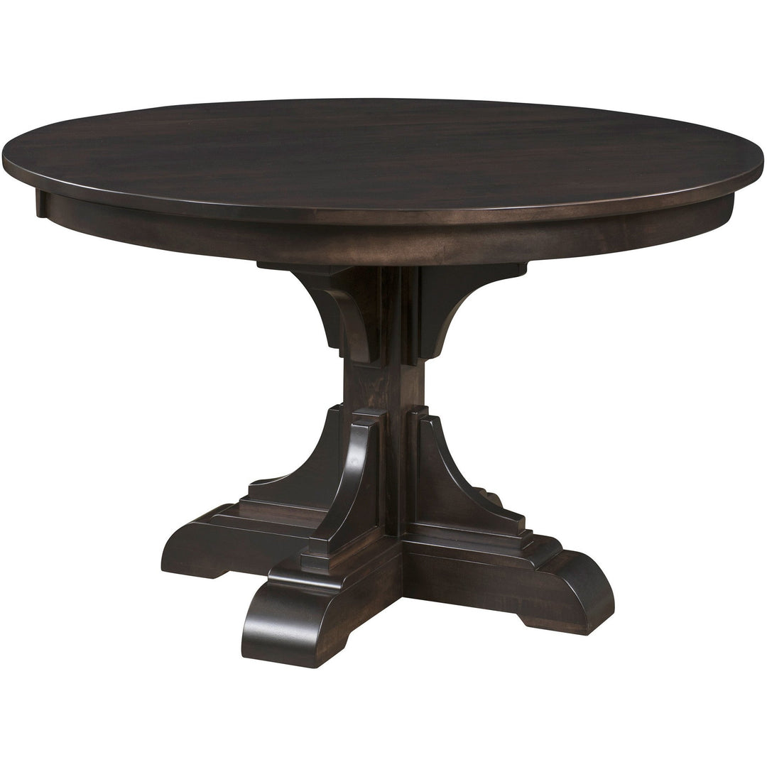 QW Amish Clifford Single Pedestal Table