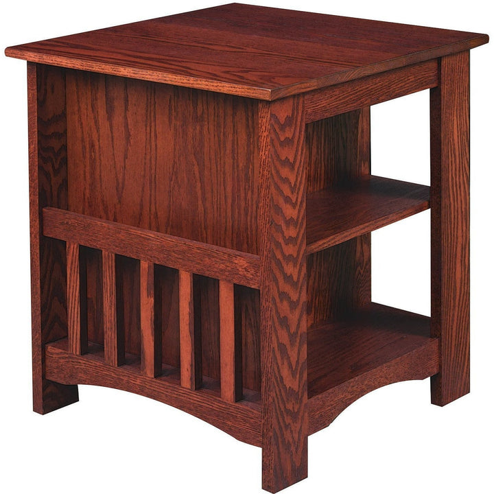 QW Amish Combo End Table
