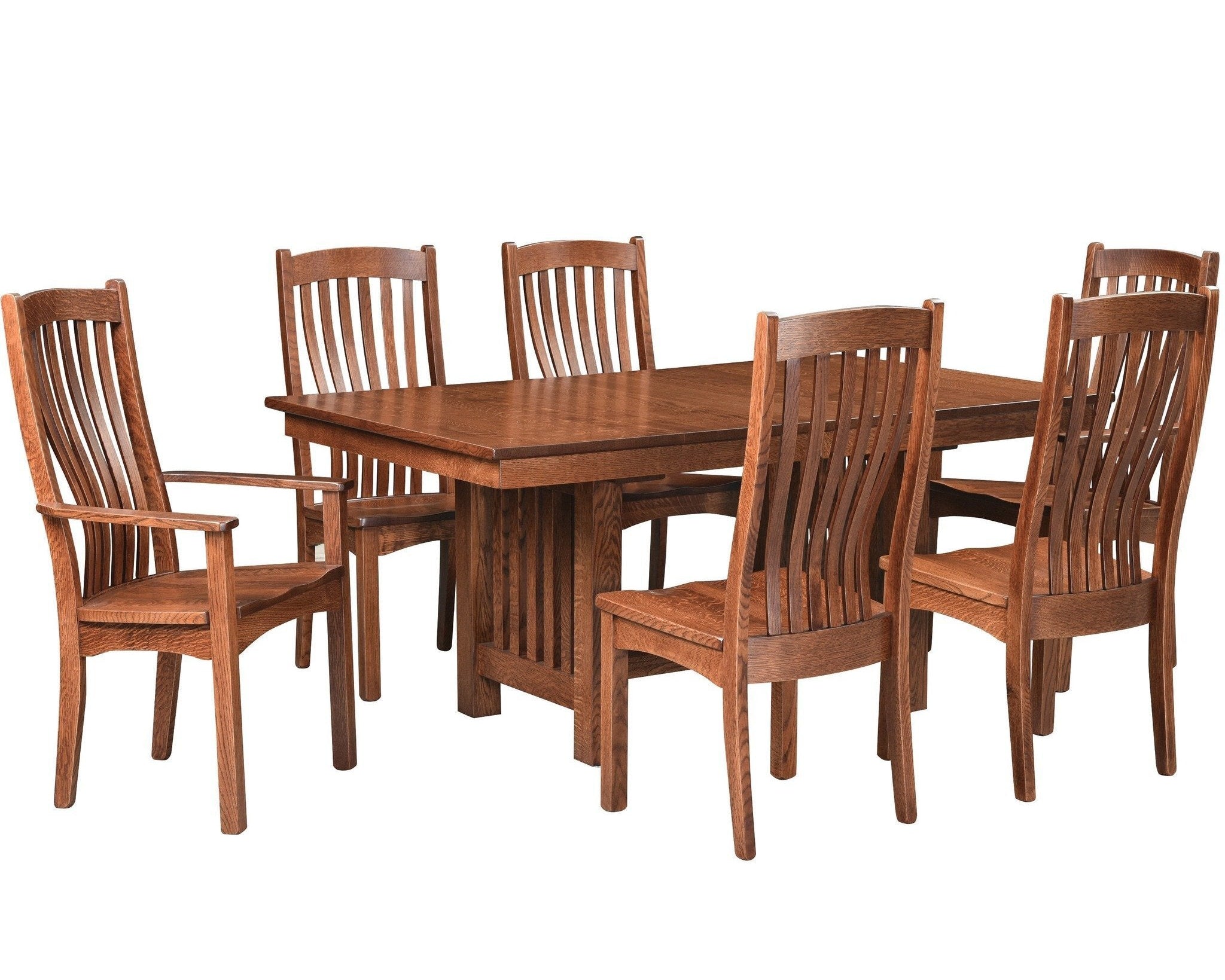 QW Amish Conestoga 7pc Dining Set