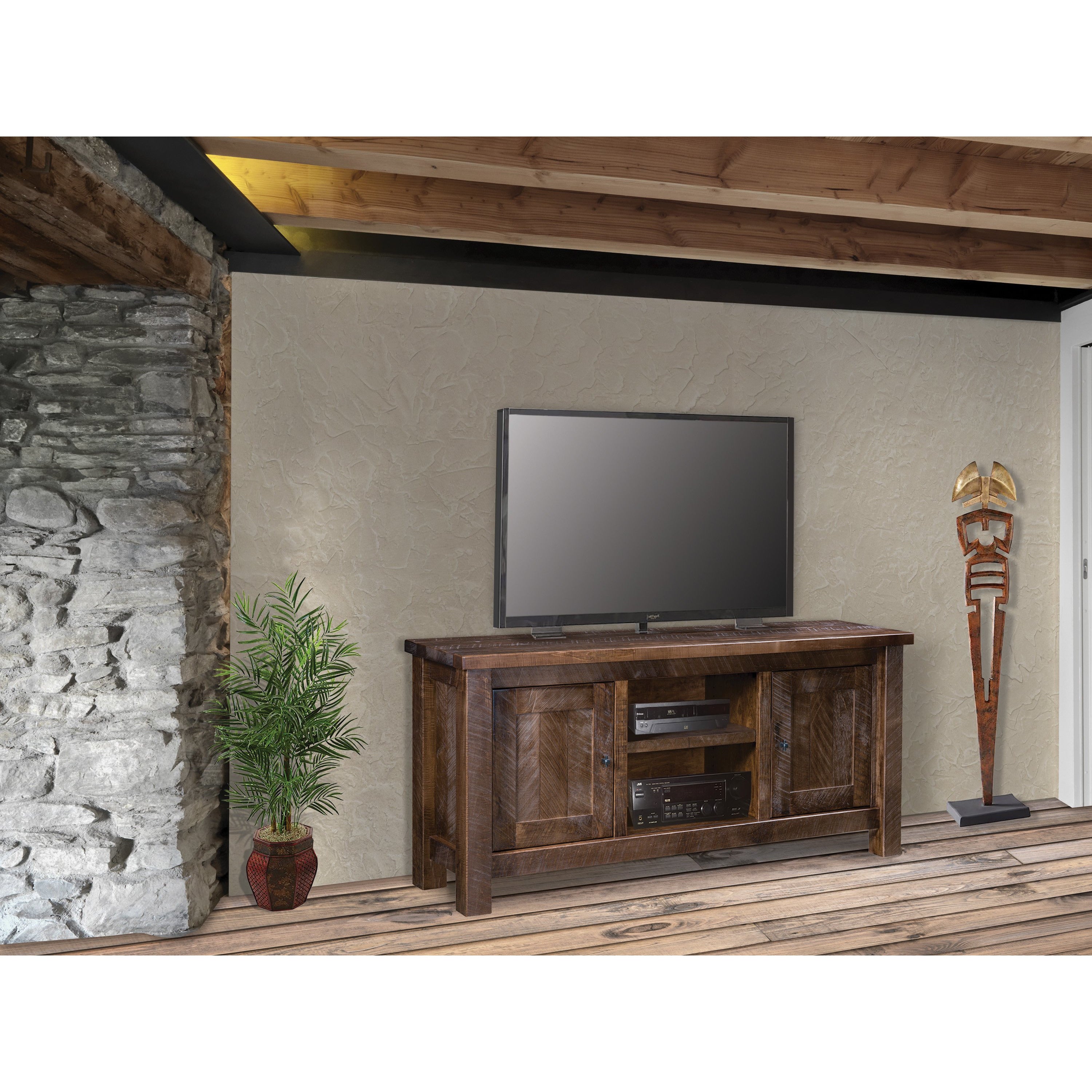 QW Amish Conroe 72" TV Console