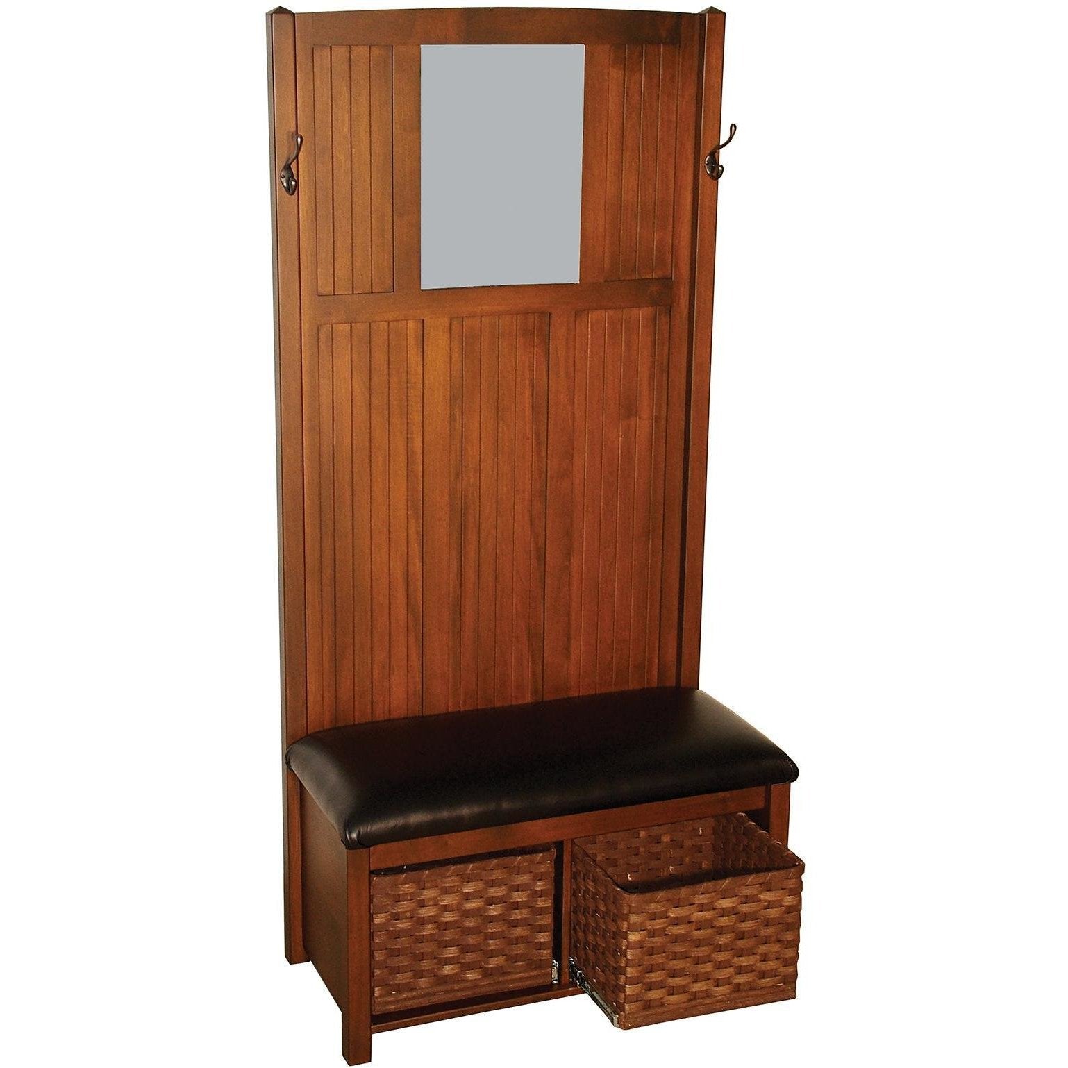 QW Amish Contemporary Hall Seat - Thumbnail 2