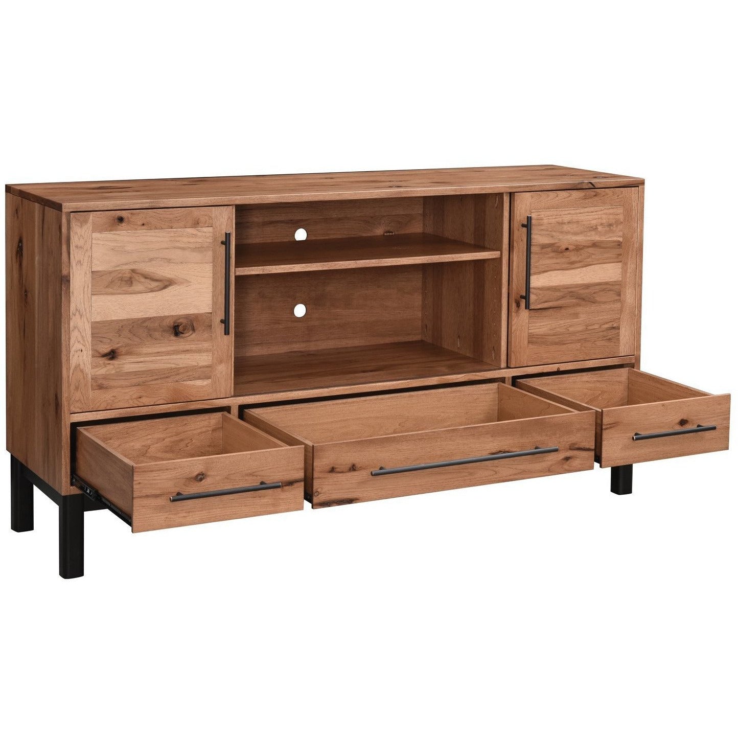 QW Amish Cooper TV Stand - Thumbnail 3