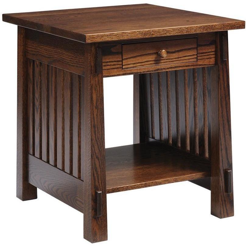 QW Amish Country Mission End Table