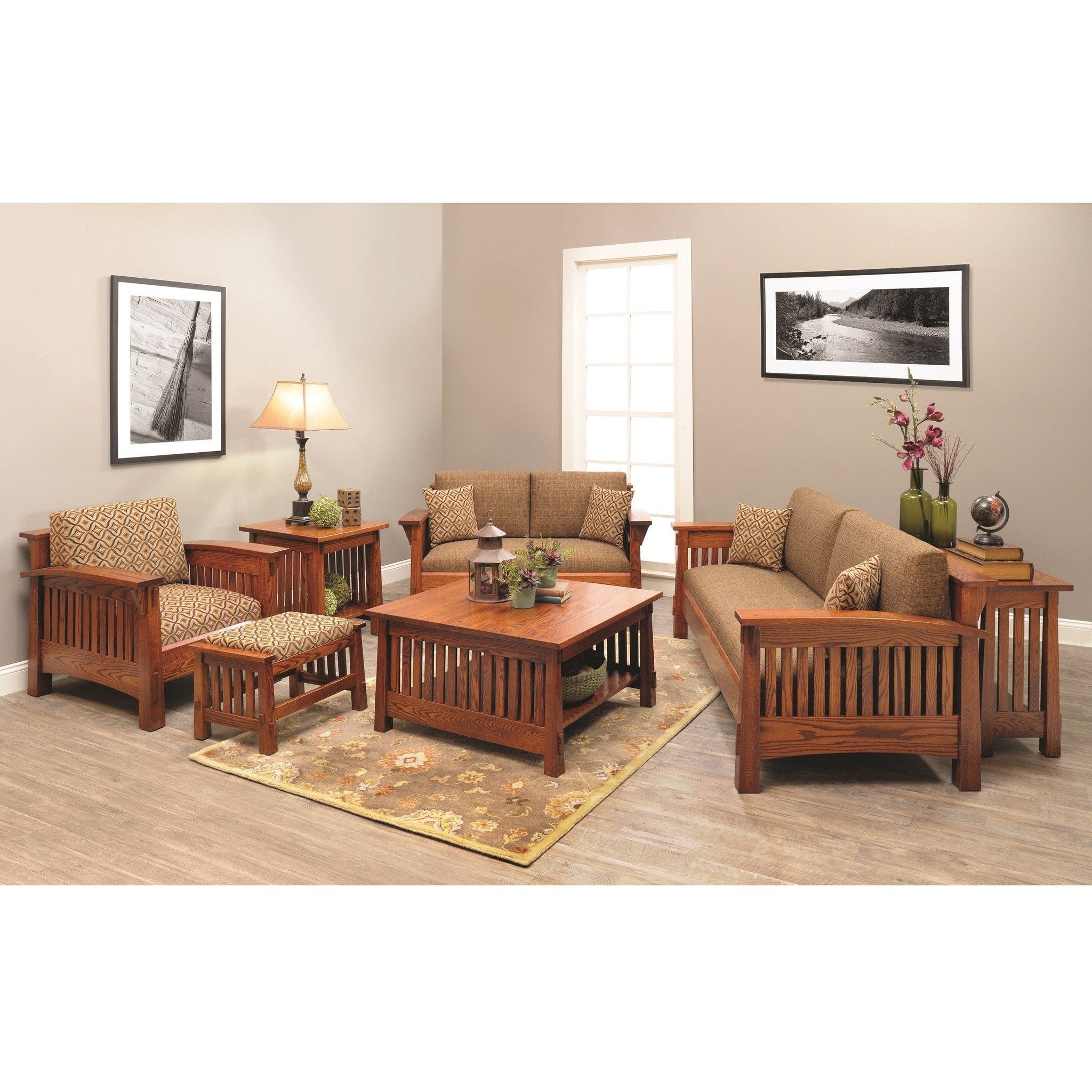 QW Amish Country Mission Sofa Table - Thumbnail 5