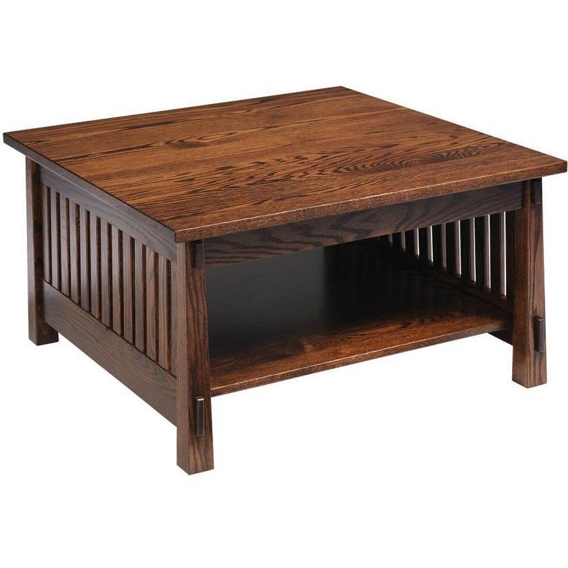 QW Amish Country Mission Square Coffee Table