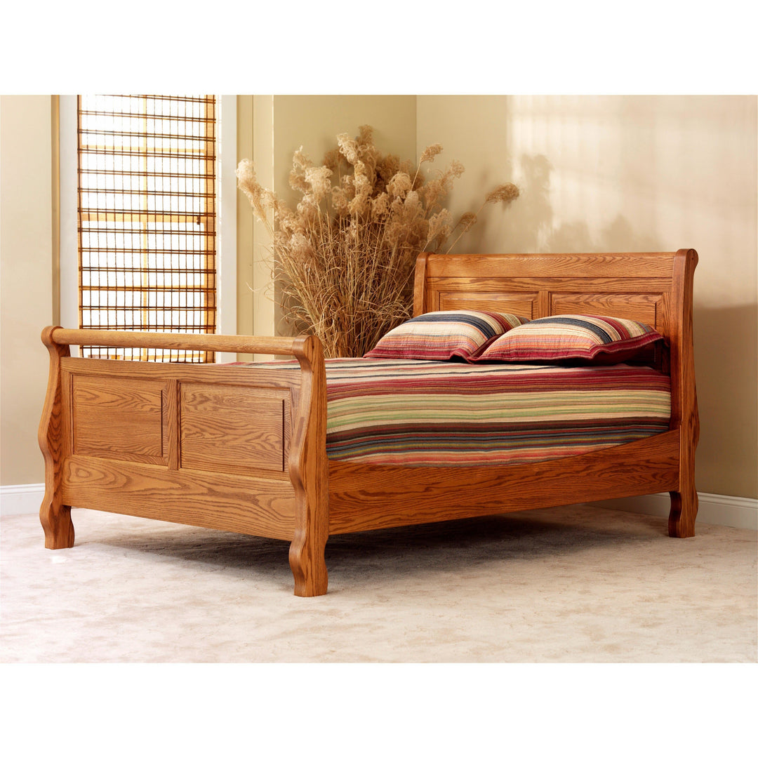 QW Amish Country Panel Sleigh Bed