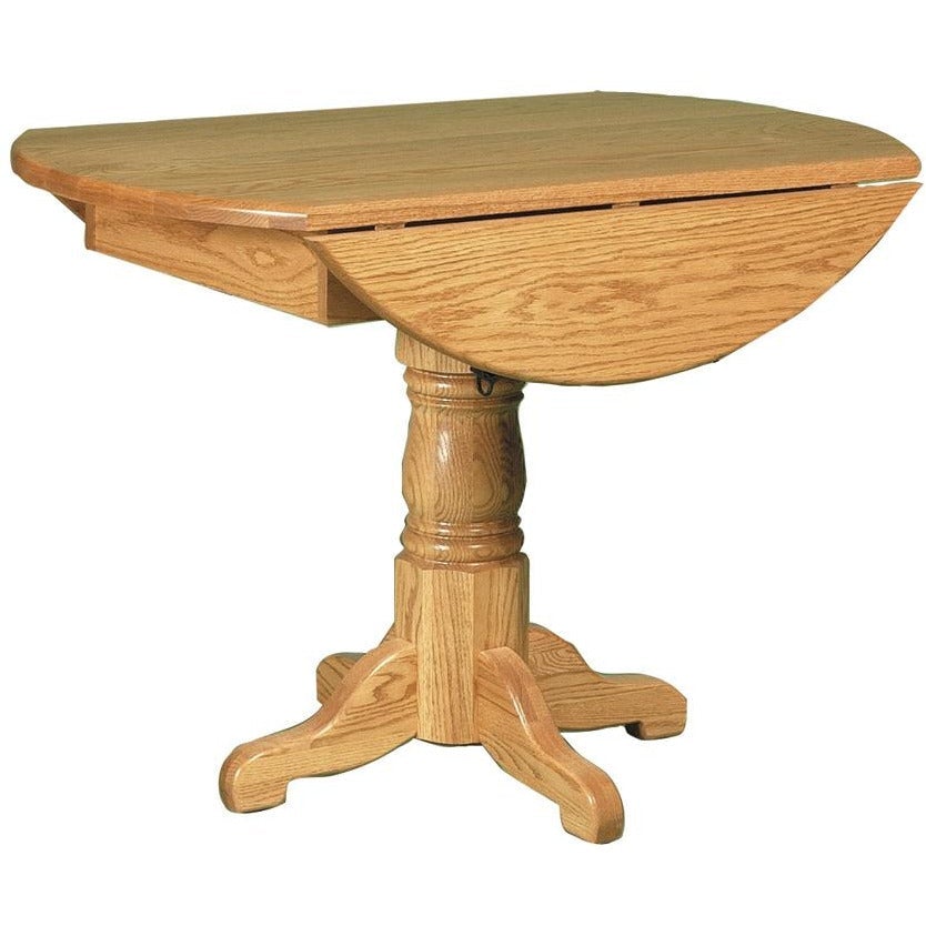 QW Amish Country Round Drop Leaf Table