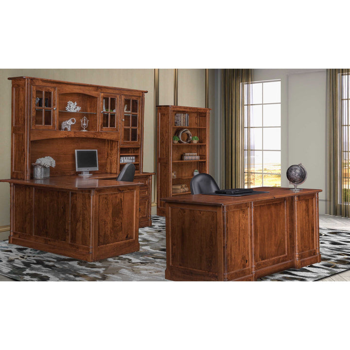 QW Amish Covington Executive Desk