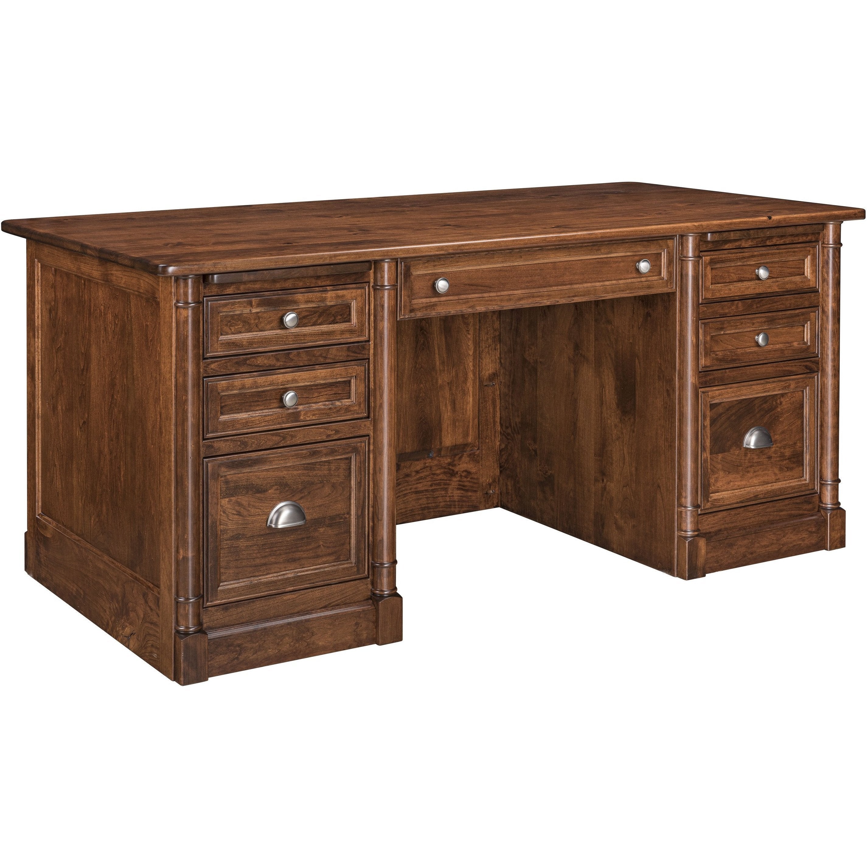 QW Amish Covington Executive Desk - Thumbnail 2