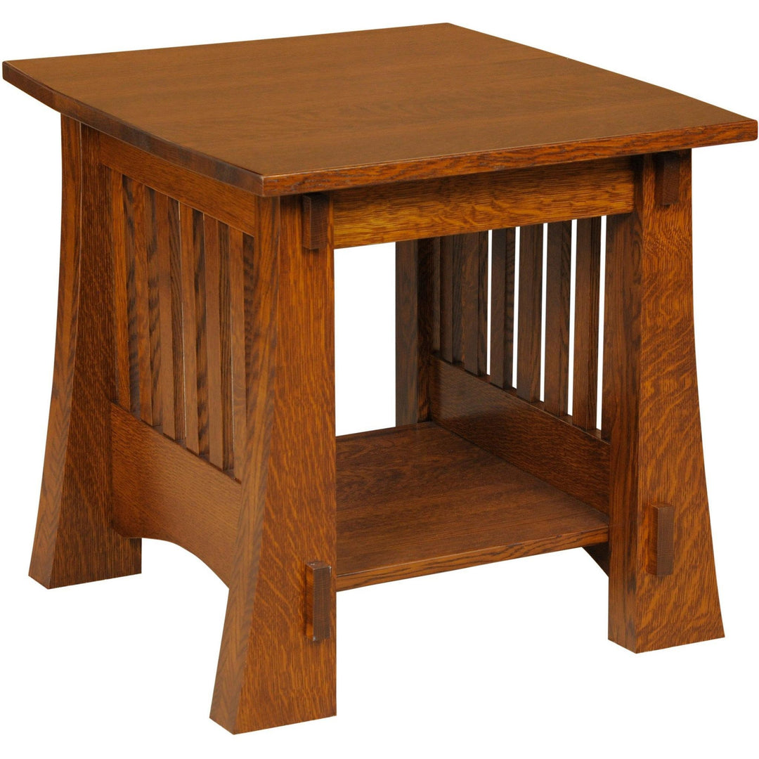 QW Amish Craftsman Mission End Table