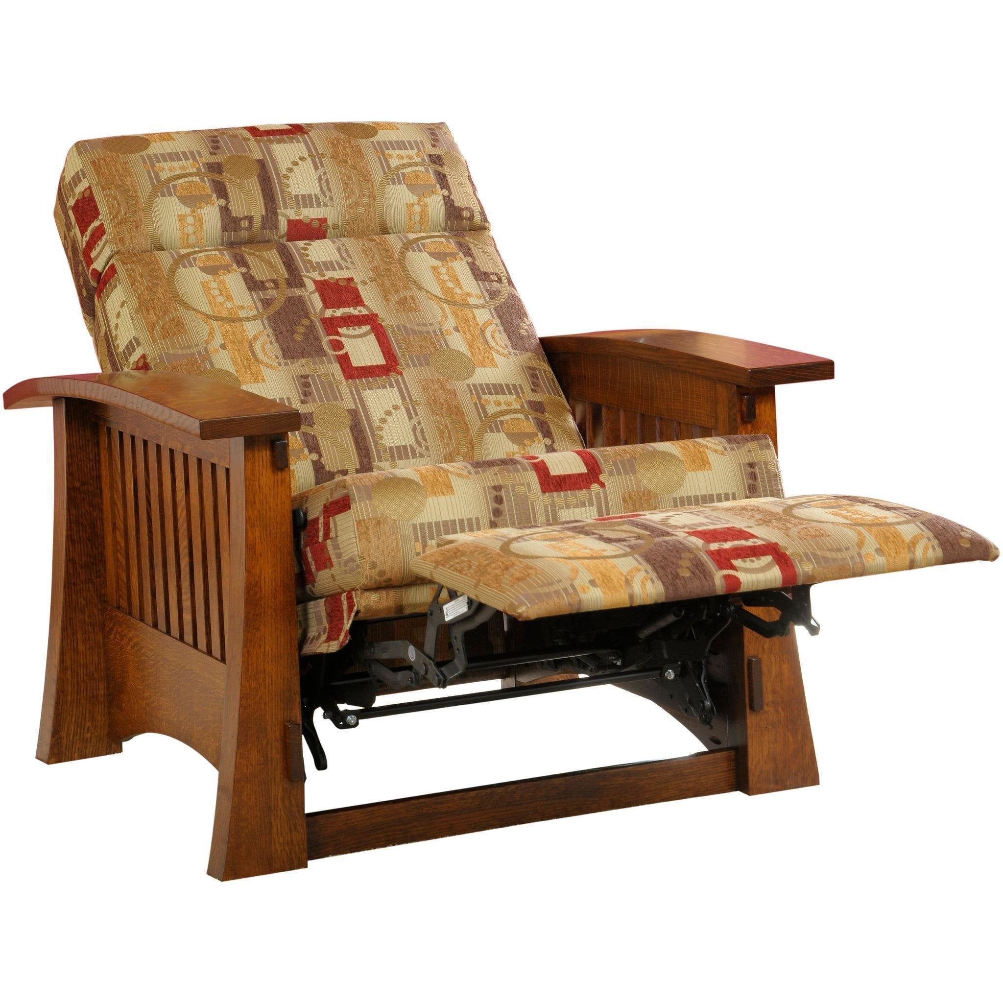 Craftsman style recliner cheap chair