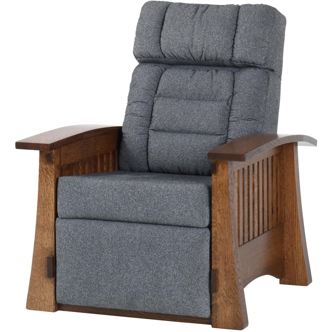 QW Amish Craftsman Mission Recliner w/ Deluxe Back