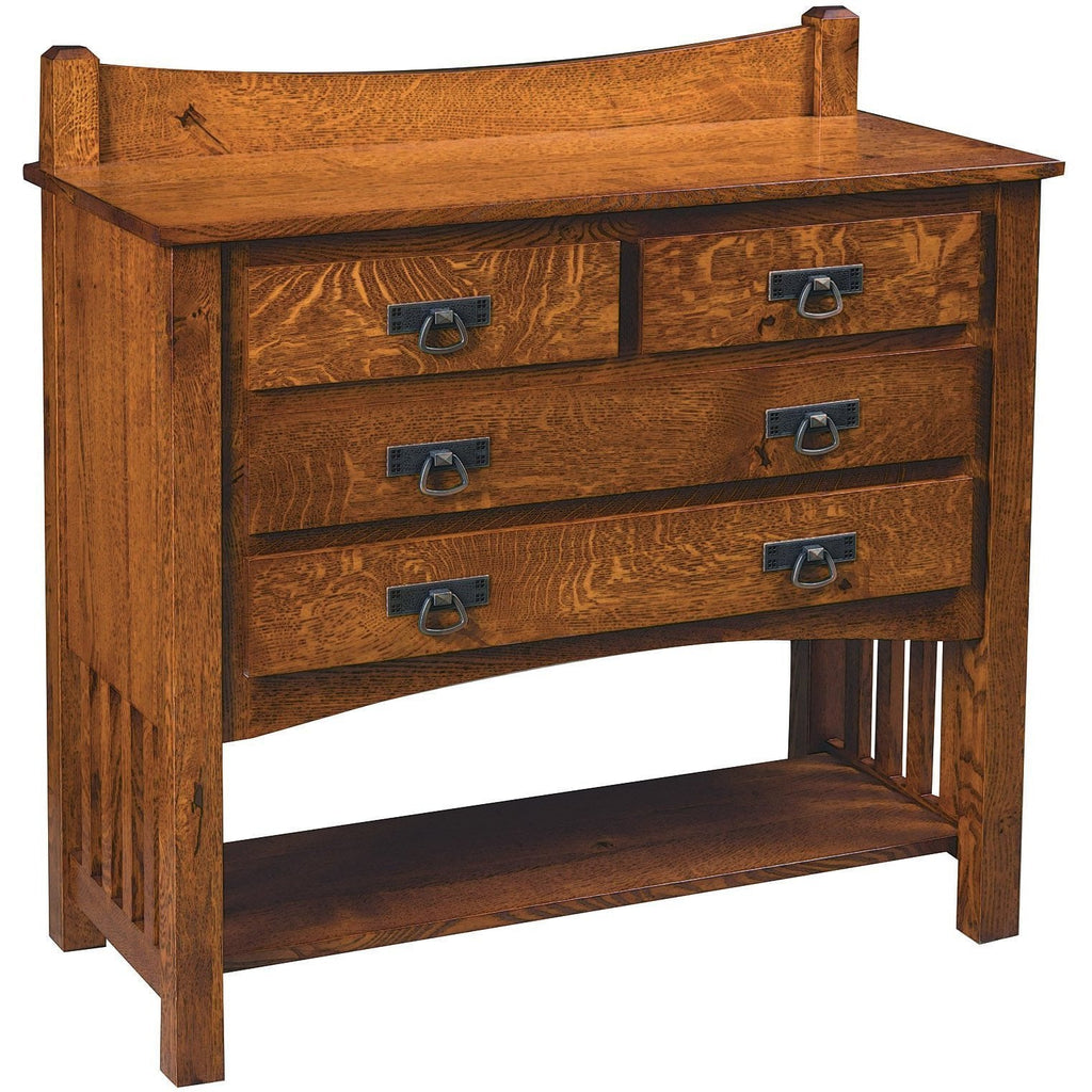 Craftsman Mission Server | Amish Solid Wood | QW Furniture