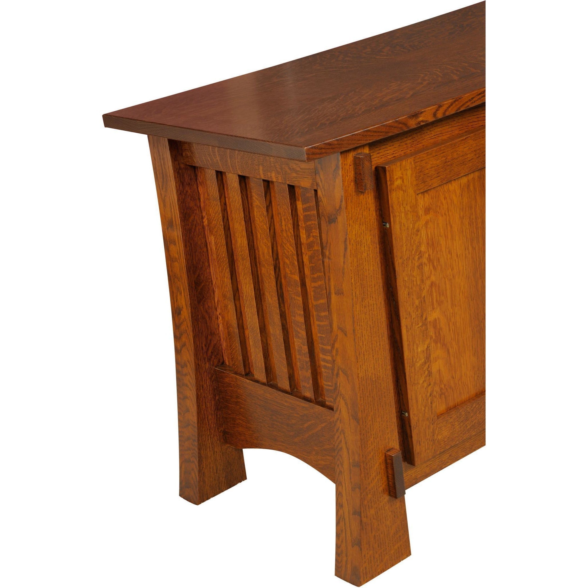 QW Amish Craftsman Mission TV Stand - Thumbnail 5