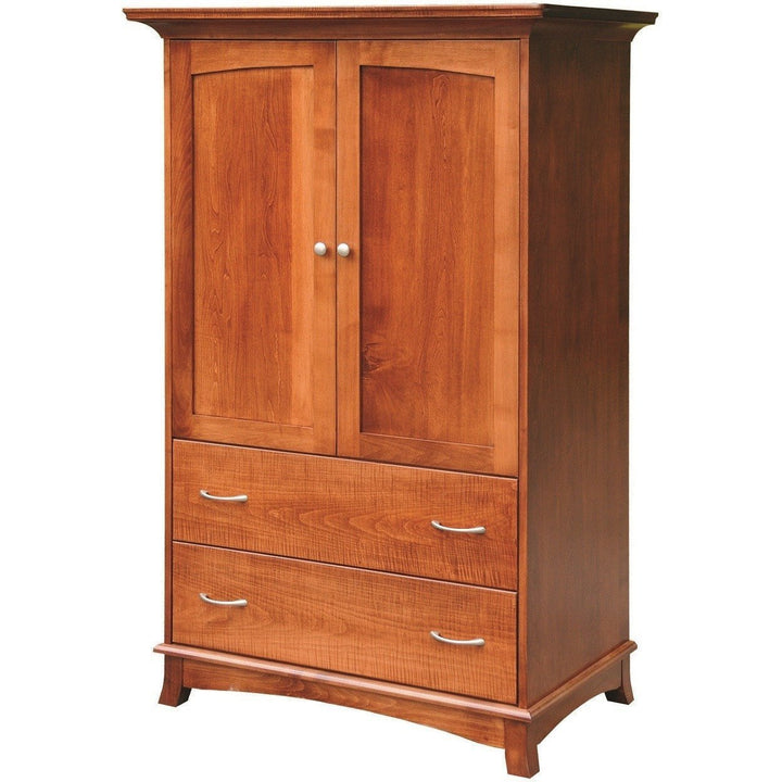 QW Amish Crescent Armoire