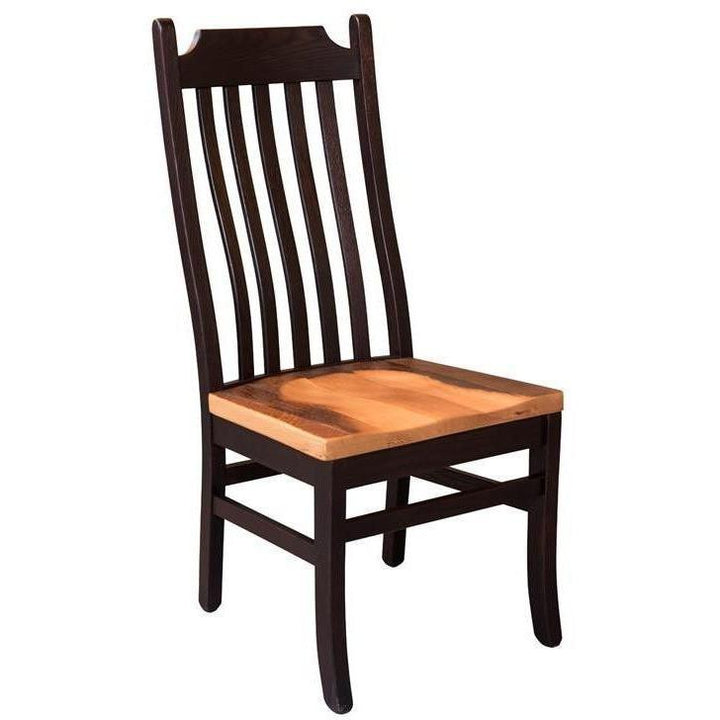 QW Amish Croft Barnwood Side Chair