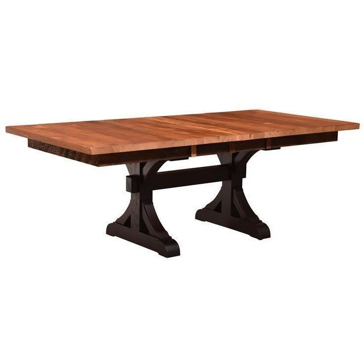 QW Amish Croft Reclaimed Barnwood Table