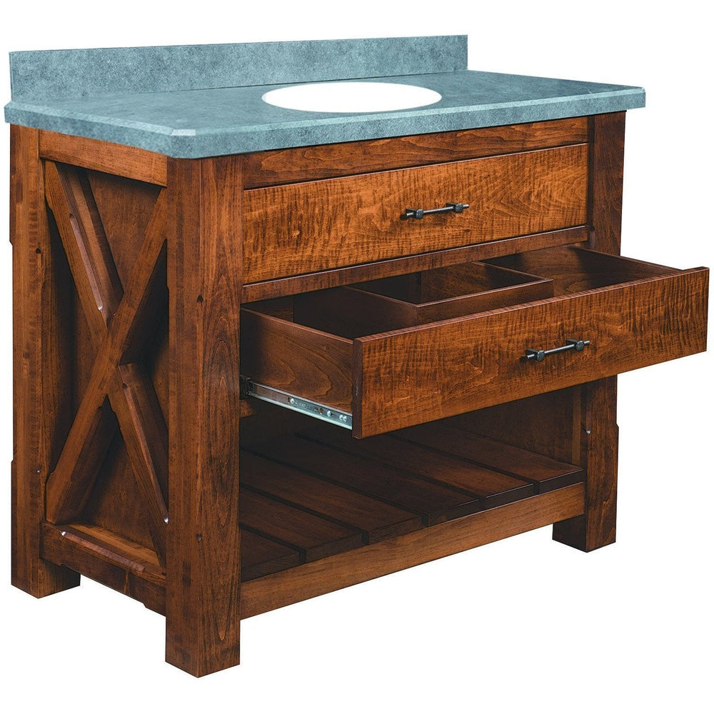 QW Amish Cumberland 40" Vanity (top not included)